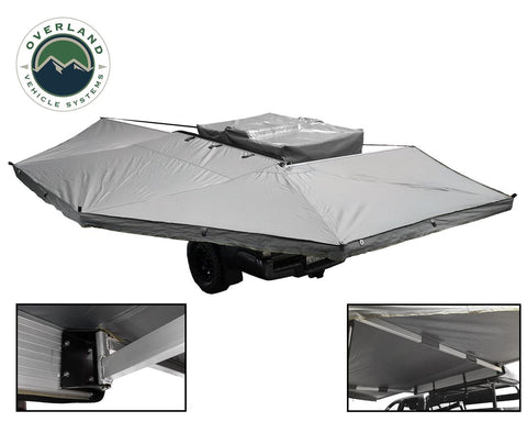 NOMADIC AWNING 270 - DARK GRAY COVE