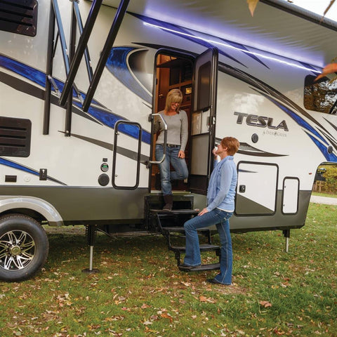 24' RADIUS TRIPLE 7' MANUAL STEP