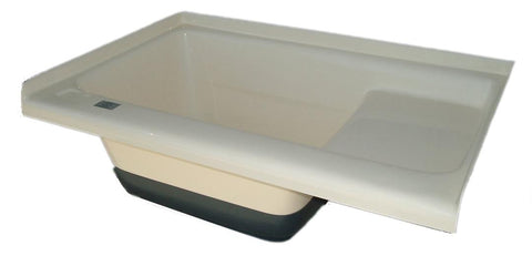 ICON 00474 LEFT HAND DRAIN POLAR WHT