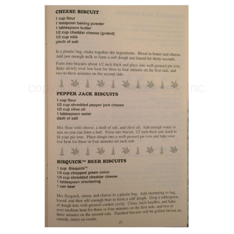 PIE IRON COOKBOOK