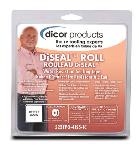 ROOF REP TAPE-WH 4'X12.5'
