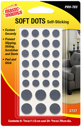 MAGIC MOUNTS 3727 SOFT DOTS 30PK