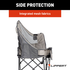 LIPPERT CAMPFIRE FOLDING LOVESEAT