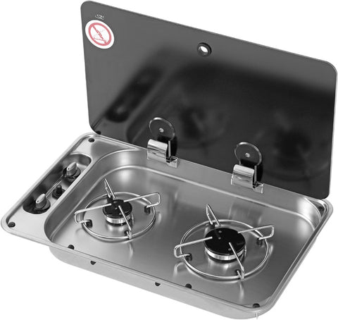 CAN S.S. 2 BURN. DROP-IN COOKTOP