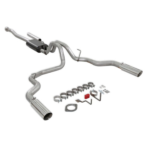 Flowmaster 818148 Exhaust System Kit Force II  Cat Back System 409S Stainless Stee