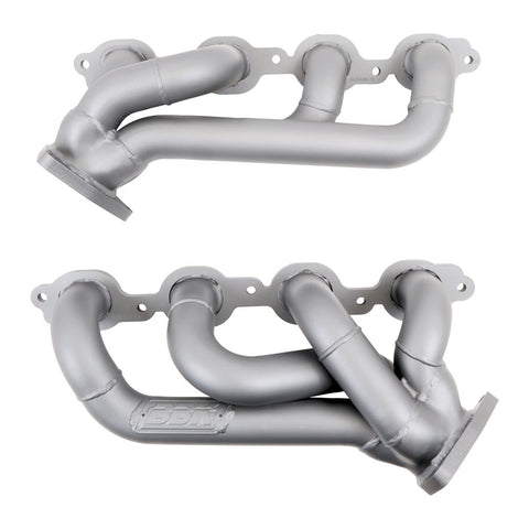 BBK Performance Parts 4047 2014-2018 Chevy GM Truck 5.3L 6.2L 1-3/4 Shorty Headers (TITANIUM CERAMIC)