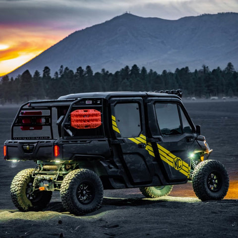 KC HILITE 6331 TWO-LIGHT ADD-ON CYCLONE V2 KIT - C