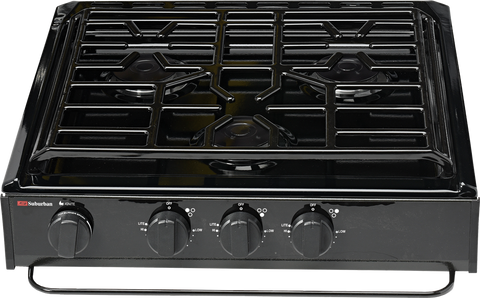 SUBURBAN MFG 3631A SLIDE-IN COOKTOP 3-BURNER SEALED