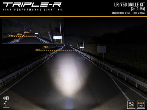 TRIPLERLIGHT GM-USMSP-01K MERCEDES SPRINTER 2018+) - GRILLE
