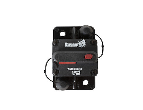 BUYERS PROD CB80PB CIRCUIT BREAKER 80 AMP PUSH-TO-TRIP