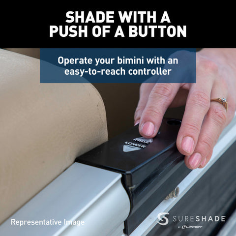 SURESHADE  BATTERY POWERED BIMINI -