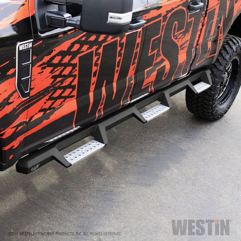 Westin 56-141552 - HDX Stainless Drop Nerf Step Bars Crew Cab