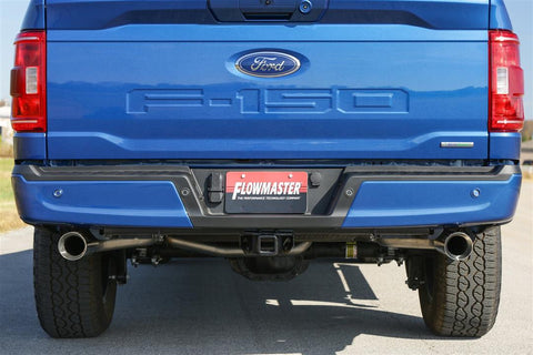 Flowmaster 818148 Exhaust System Kit Force II  Cat Back System 409S Stainless Stee