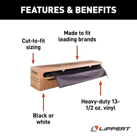 SLIDE TOPPER FAB  50' BLK
