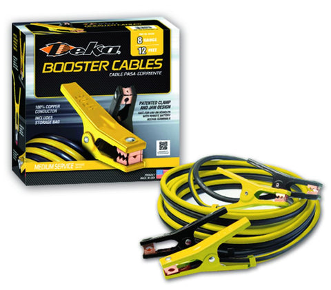 EAST PENN 00160 CBL BOOSTER DUAL 8GA 20'