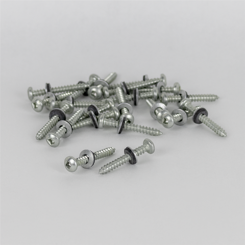 ICON 15159 SCREWS QTY 20 NATURAL W/ SELF-SE