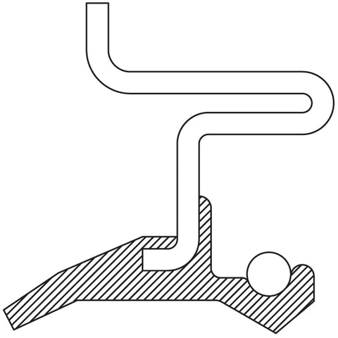 NATIONAL 4370N OIL SEAL