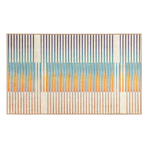 CRYSTAL ART 341599WEB FLUX STRIPED MULTICOLOR 3X5 WASH RU
