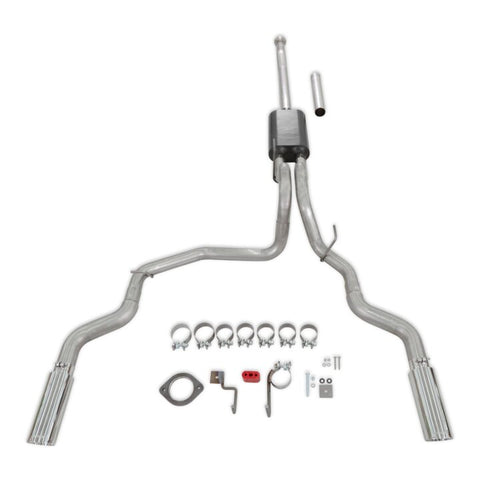 Flowmaster 818148 Exhaust System Kit Force II  Cat Back System 409S Stainless Stee