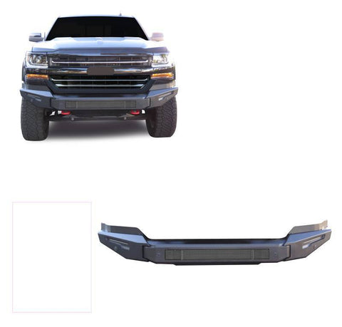 Black Horse Offroad AFB-SI17-BU Bumper Armour II Direct Fit 3 Piece Modular Bolt-