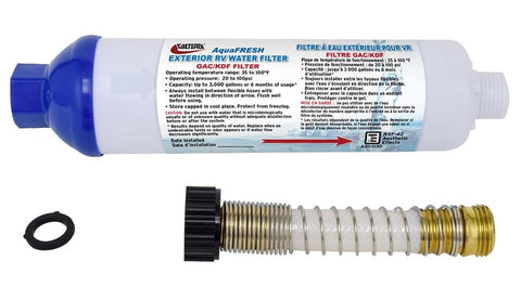 VALTERRA LLC A01-1131VP INLINE WATER FILTER W/CONN CARDED