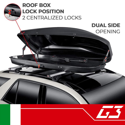 G3 S.p.A. 22.407 Cargo Carrier Spark 480 Box Style 165.35 Pound Max Load