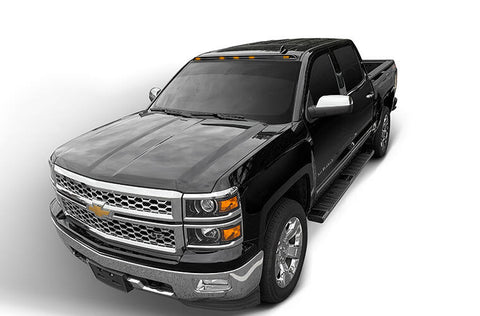 Auto Ventshade (AVS) 698163-PWD - AeroCab Marker Light Color Match with five amber LED Ivory Pearl Tri-Coat