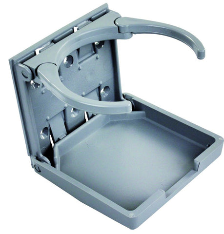ADJUSTABLE CUP HLDR  GRAY