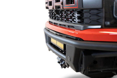 Addictive Desert Designs AC2101401NA - Ford Raptor 2022 Up Pro Bolt-On Winch Kit in Hammer Black