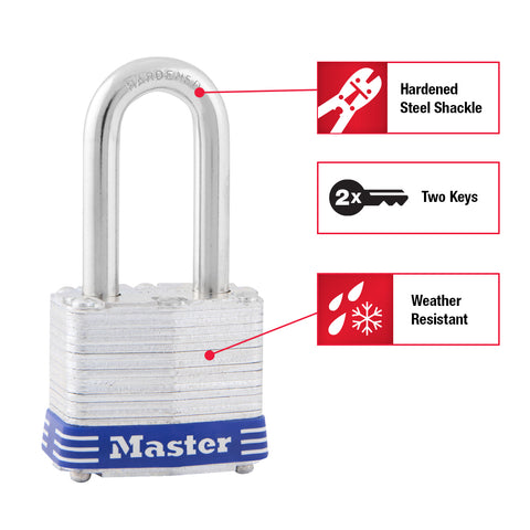 NO.3 PADLOCK 1-1/2' SHACK