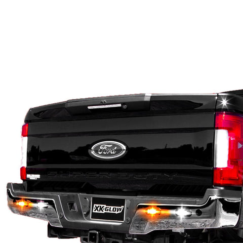XK GLOW XK052001-4WA 4PC STROBE LIGHTS W/TRAFFIC MODES U