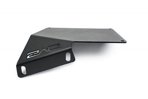 DV8 Offroad LPBR-02 Front license plate relocation bracket places to the side of bumper.