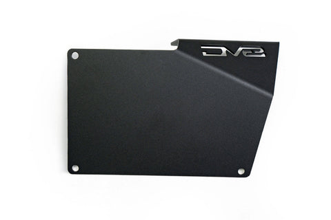 DV8 Offroad LPBR-02 Front license plate relocation bracket places to the side of bumper.