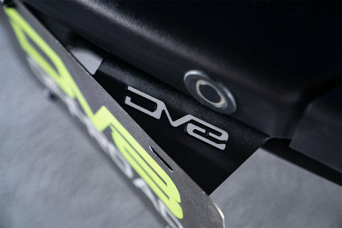 DV8 Offroad LPBR-02 Front license plate relocation bracket places to the side of bumper.