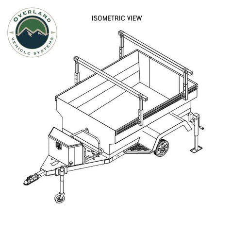 Overland Vehicle Systems 70100010  Utility Trailer Off-Road