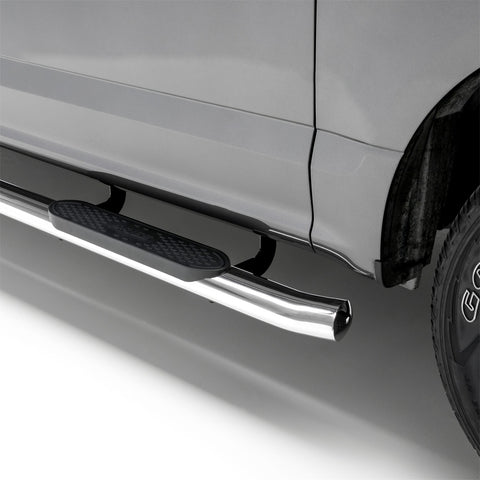 ARIES S222008-2 - 4 Polished Stainless Oval Side Bars, Select Toyota Tacoma