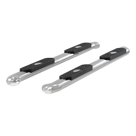 ARIES S222009-2 - 4 Polished Stainless Oval Side Bars, Select Toyota Tacoma