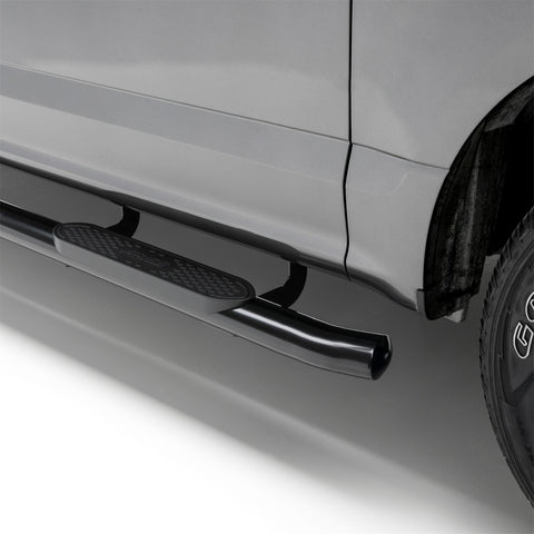 ARIES S223016 - 4-Inch Oval Black Steel Nerf Bars, Select Ford F-150