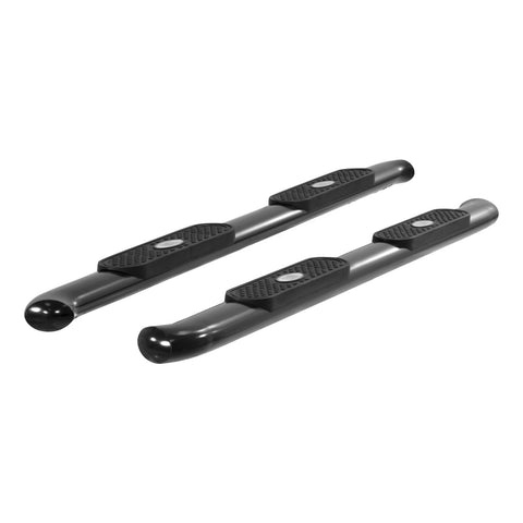 ARIES S223044 - 4 Black Steel Oval Side Bars, Select Ford F-150, F-250, F-350, F-450, F-550