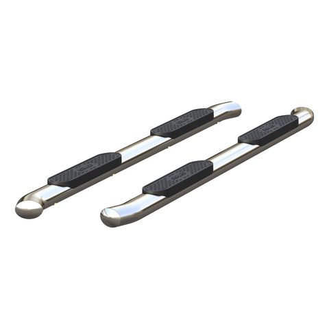 ARIES S224053-2 - 4 Polished Stainless Oval Side Bars, Select Silverado, Sierra 1500, 2500, 3500