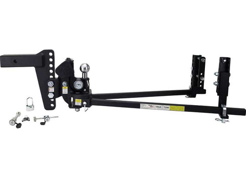 Weigh Safe TTHW8-2XL-SET TrueTow Heavyweight WDH - 8" Drop, 2" Shank - 22,000 GTW w/Lock Set