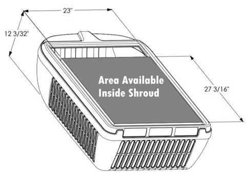Maxxair 00-325001 TUFFMAXX A/C SHROUD