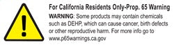 Superwinch S103821 Label Warning