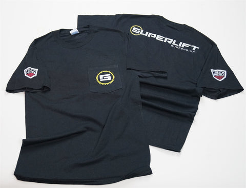 Superlift PC55PL Jet Black Large T-Shirt