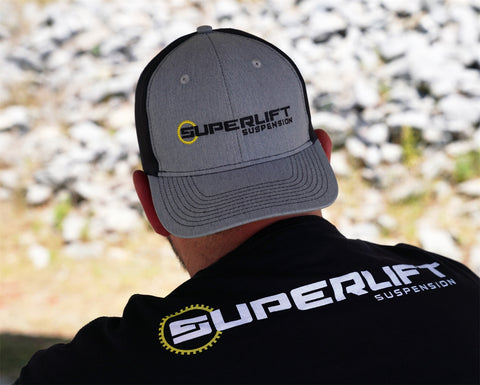 Superlift C112 Hat - Grey With Black Mesh One Size Fits All