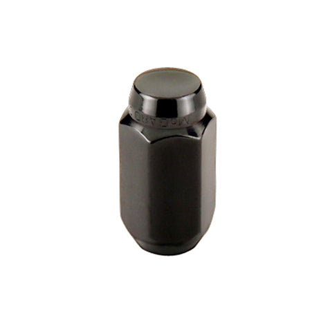 McGard Hex Lug Nut (Cone Seat) M14X1.5 / 22mm 1.635in. Length (4-Pack) - Black