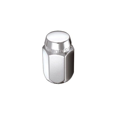 McGard Hex Lug Nut (Cone Seat) 1/2-20 / 13/16 1.5in. Length (4-Pack) - Chrome
