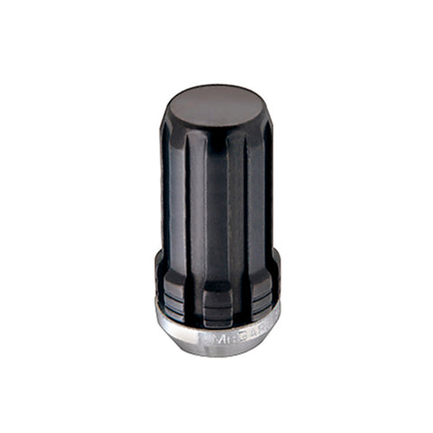 McGard SplineDrive Lug Nut (Cone Seat) M14X1.5 / 1.648in. Length (Must be purchase Box of 50) - Black (Req. Tool)