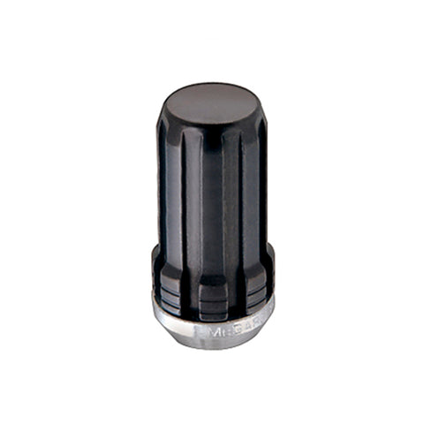 McGard SplineDrive Lug Nut (Cone Seat) M14X1.5 / 1.648in. Length (Must be purchase Box of 50) - Black (Req. Tool)