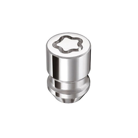 McGard Wheel Lock Nut Set - 4pk. (Cone Seat) M12X1.5 / 19mm & 21mm Dual Hex 1.28in. L Chrome